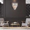 Wisząca LAMPA glamour ASPEN ML5997 Milagro kryształowa OPRAWA na łańcuchu ZWIS okrągły chrom