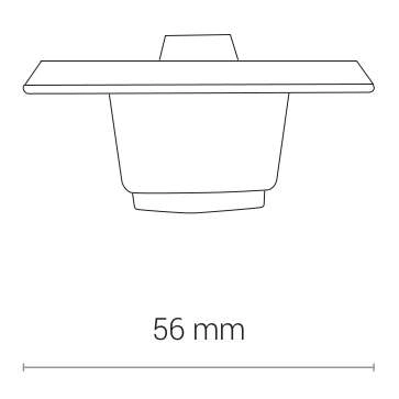 Zakończenie szynoprzewodu CTLS 8687 Nowodvorski do 3-fazowej szyny podtynkowej zaślepka czarna