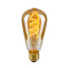 Dekoracyjna żarówka LDS-ST64-SA ST64 Italux LED E27 170lm 2200K bursztynowa