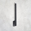Kinkiet ścienny tuba Glam 326812 metalowy do jadalni czarny