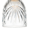 Szklany klosz do lampy wiszącej MOTIF MOT6508 przezroczysty srebrny