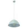 Lampa zwisająca do jadalni Faro 861 nad wyspę półokrąg miętowa