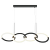 Lampa wisząca Node MOD165PL-L40B3K LED 40W 3000K węzły białe czarne