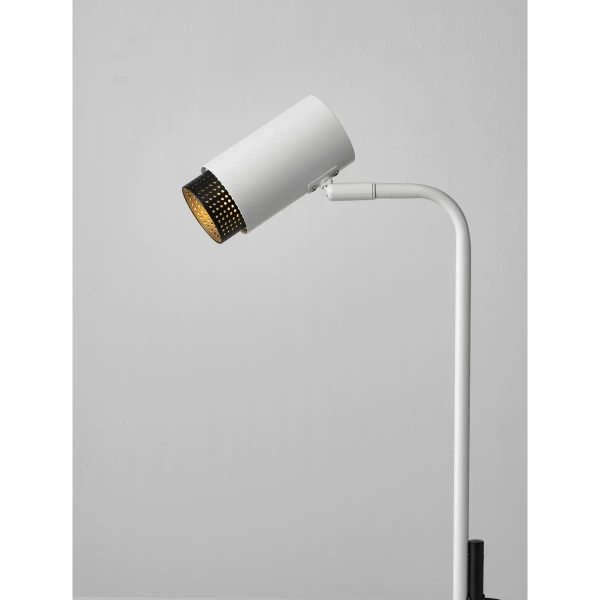 Ruchoma lampka nocna TORVILA LE45623 biały czarny