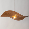 Lampa wisząca nad łóżko KAPELLO zwis kapelusz metalowy brązowy