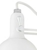 Kinkiet LAMPA ścienna NAUTILIUS 20481101 Kaspa regulowana OPRAWA reflektorek loft biały