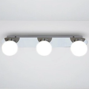 LAMPA sufitowa BECCA 2112 Rabalux łazienkowa OPRAWA szklane kule balls IP44 białe chrom