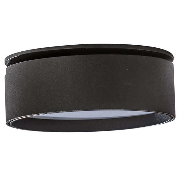 Wpuszczana lampa Mona LED 18W 3000K do zabudowy czarna