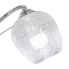 Retro lampa ścienna 8824/1 8C ball do sypialni chrom