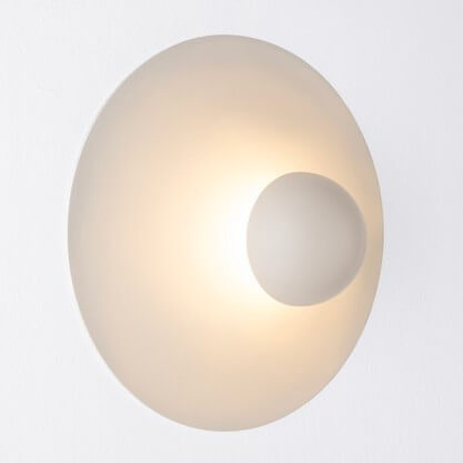 Przyścienna lampa okragła BAILA LE44540 LED 9W 3000K na przedpokój beżowy