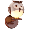 Lampa ścienna OWL ML245 Milagro dekoracyjna do pokoju dziecka sowa brązowa