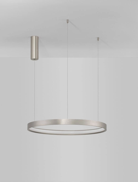 Pierścieniowa lampa wisząca ZACAPU LE42791 Luces Exclusivas LED 42W 3000K srebrna