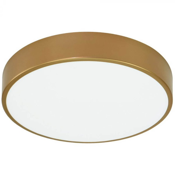 Natynkowa lampa złota 137623691910 metalowy plafon do holu