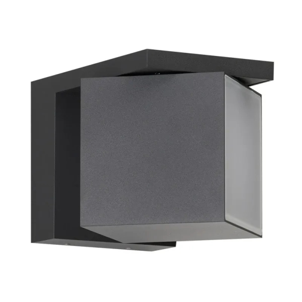 Kinkiet zewnętrzny CUBIC grafitowy AZ6690 1xLED 18W 4000K IP65 kostka