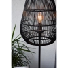 Podłogowa lampa do salonu NERIDA 03845/81/30 IP44 czarny