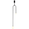 Wisząca lampa loftowa Loop ST-8928S black Step szklane kule nad stół czarna