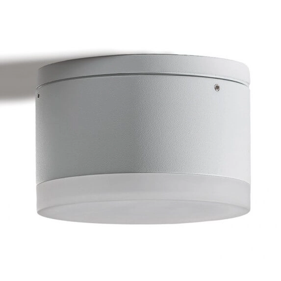 Przysufitowa lampa okrąg APULIA AZ4334 LED 8W 3000K IP54 na zewnątrz biały
