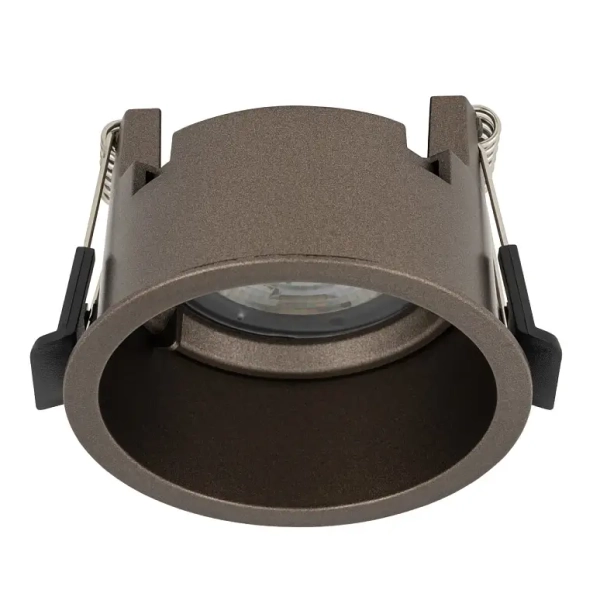 Podtynkowa lampa sufitowa oczko CUP 10790 okrągłe brązowe