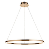 Metalowa lampa wisząca Staten 110958 LED 43,5W 3000K pierścień złoty