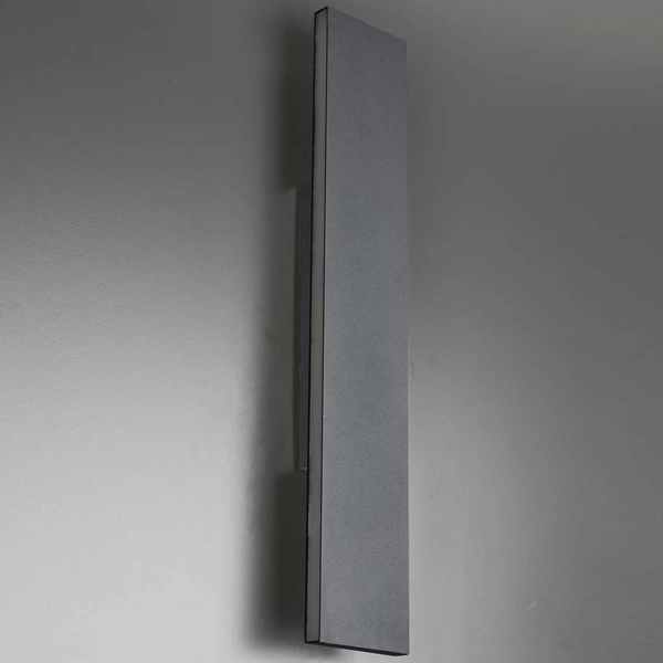 Nowoczesna lampa ścienna Concha 225174742 LED 18W 3000K grafitowa