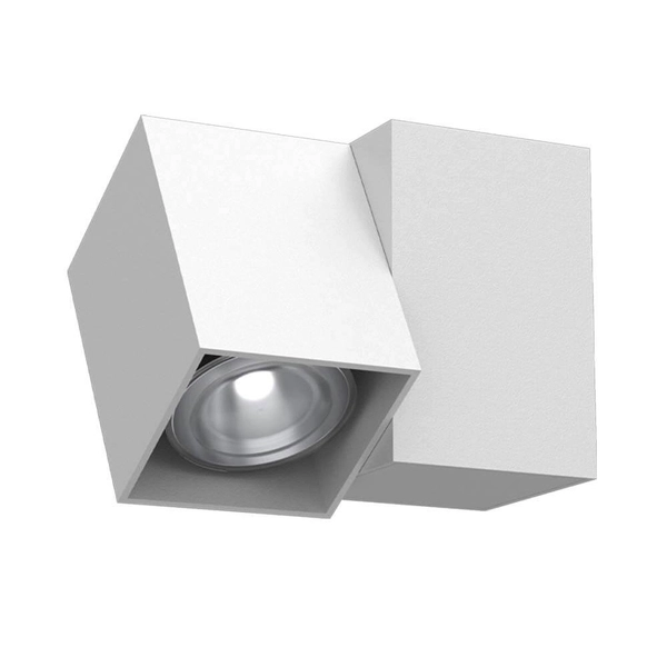 Reflektor sufitowy Cube 2293 BROSline do salonu obrotowy biały