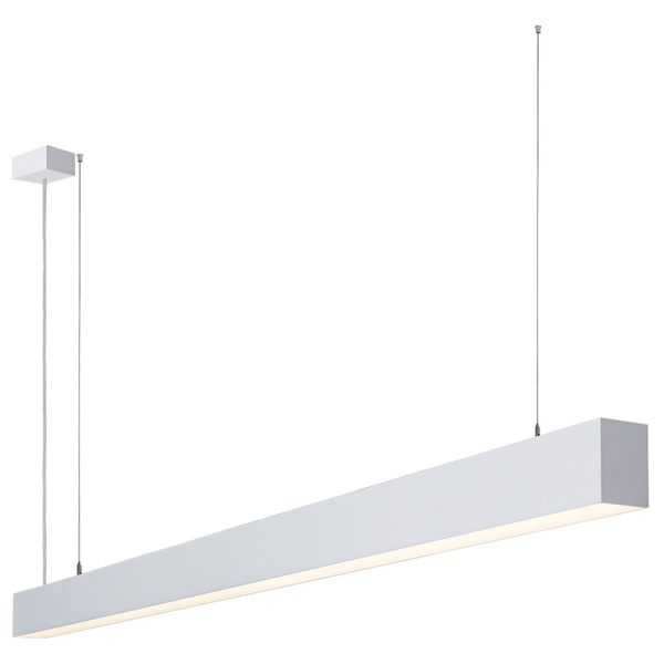 Liniowa lampa wisząca Traversi PRD-5470-114-WH-830-PN Italux LED 35W 3000K biała