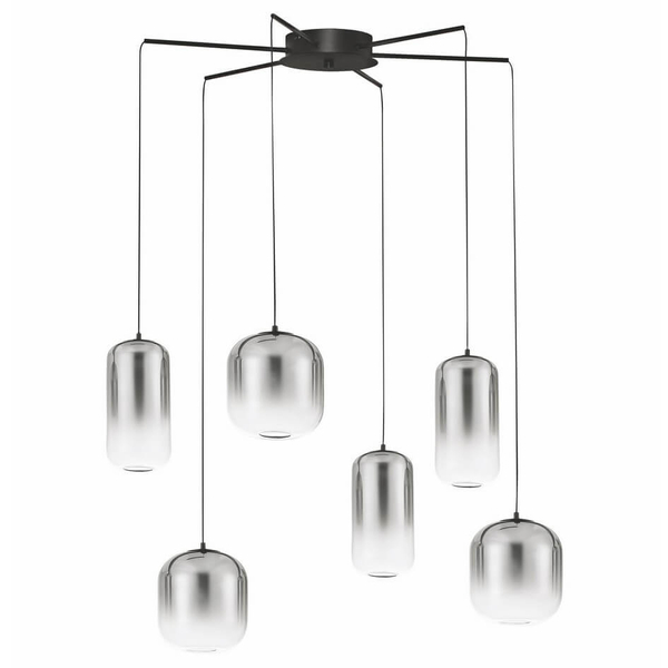 Salonowa lampa wisząca pająk ANUCO LE44614 LED 25W 3000K szary