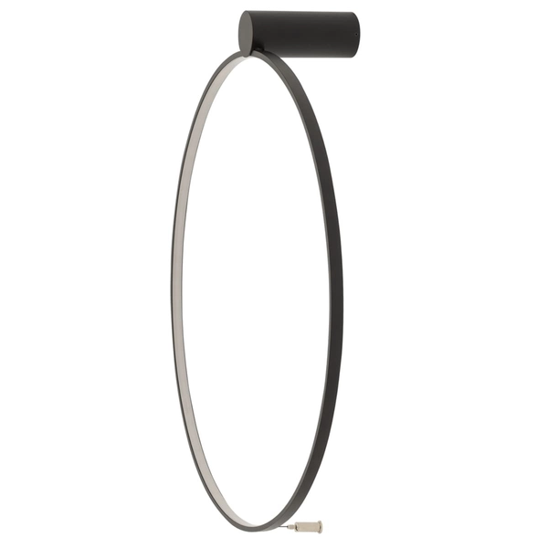 Lampa ścienno-sufitowa Circolo 10930 Nowodvorski LED 18W 4000K metalowy czarny