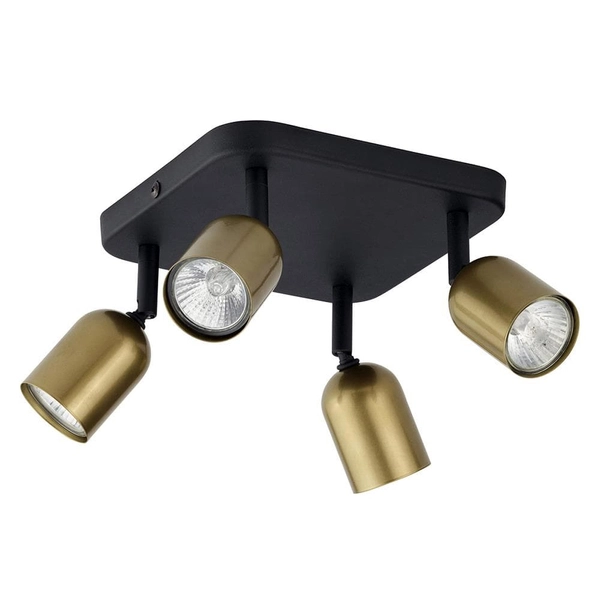Reflektorowa lampa sufitowaTop 3307 TK Lighting metalowa złota