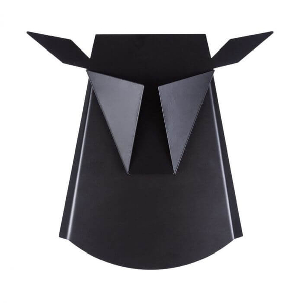 Lampa ścienna ORIGAMI DEER-B metalowa jeleń LED 6W 3000K kinkiet czarny