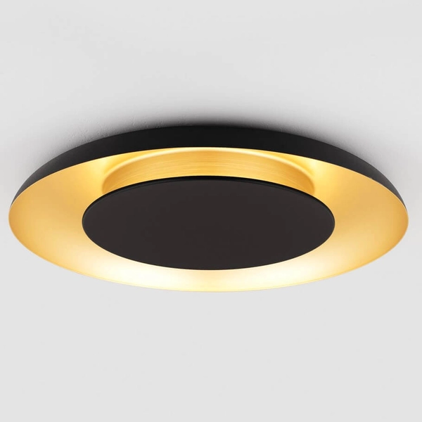 Sufitowa lampa z regulacją CAPINOTA LE44804 LED 38W 2700-4000K czarny złoty