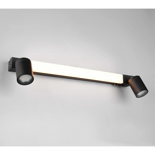 Lampa ścienna ENRICO 281470332 LED 6W 2300-4000K IP44 łazienkowa czarny