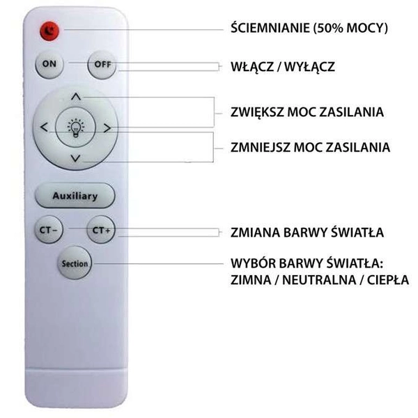 Plafon LAMPA sufitowa YAX ML4402 Milagro kwadratowa OPRAWA glamour LED 24W 3000K – 6000K z efektem gwiazd biała chrom