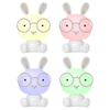 Lampka nocna dziecięca KRÓLIK 325631 z funkcją RGB animals biała