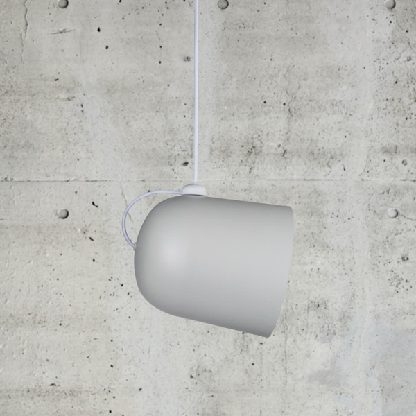 Wisząca lampa kuchenna Angle 2020673001 DFTP industrialna biała