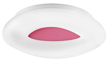 Sufitowa lampa natynkowa Jardin do holu LED 38W 3000K biała różowa
