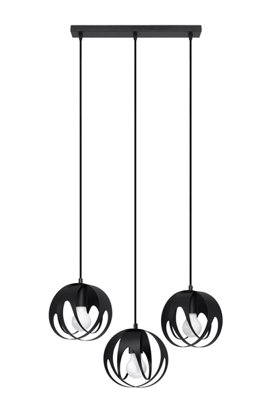 Metalowa kaskada wisząca SL.1089 kule balls nad stół czarne