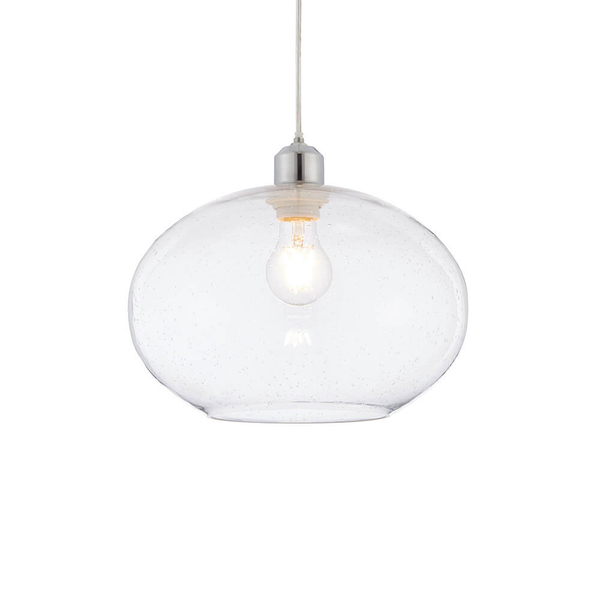 Kulista lampa wisząca Dimitri 73974 szklana przezroczysty
