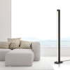 Podłogowa lampa na pilot PURE-LINES grafitowa 421-13 1xLED 23W 2700-5000K z wtyczką