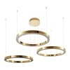 Pierścieniowa lampa wisząca CIRCLE DN924-40+60+80 gold LED 93W 3000K złote