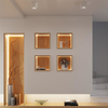 Minimalistyczny downlight ceramiczny SL.0850 kostka biała