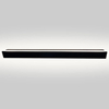 Podłużna lampa ścienna Bodo LP-789/1W 60 BK LED 12W 3000-6000K IP54 czarny