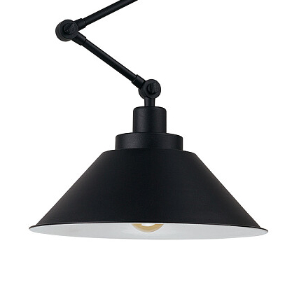 Kierunkowa lampa ścienna Pantograph 9126 metalowa do sypialni