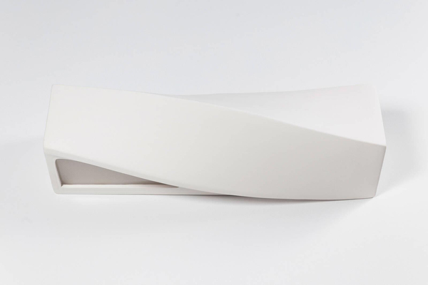 Kinkiet LAMPA ścienna SL.0003 ceramiczna OPRAWA przyścienna biała