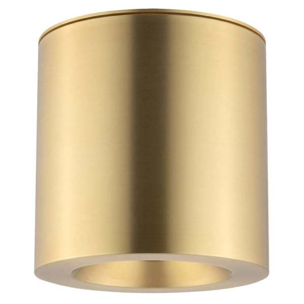 Punktowa lampa nasufitowa Ceara 10716 IP44 tuba oczko mosiężna złota