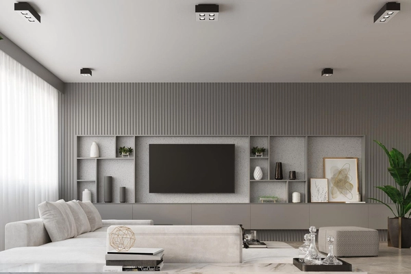 Downlight LAMPA sufitowa SL.0070 kwadratowa OPRAWA metalowa czarna