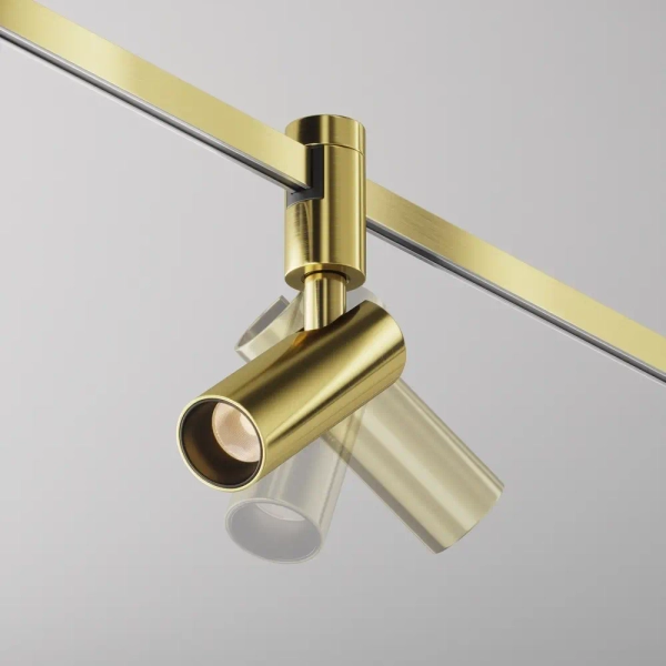 Lampa magnetyczna Focus Led TR144-1-5W2.7K-W-BS-DE LED 5W 2700K mosiądz