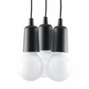 LAMPA wisząca SL.0573 industrialna OPRAWKA zwis pająk czarna