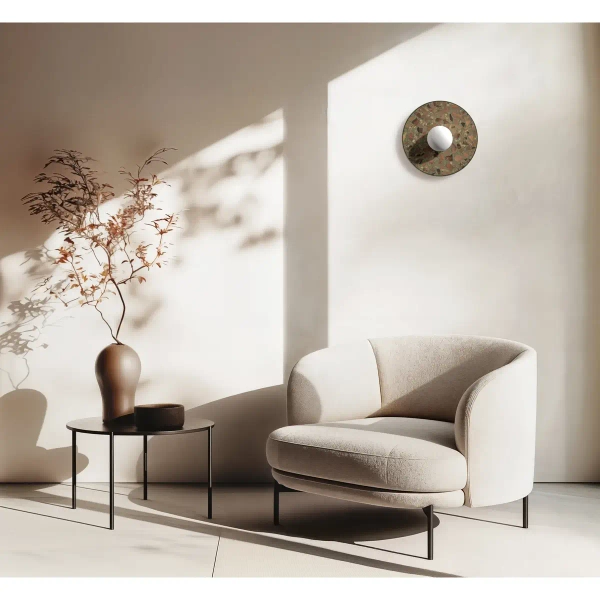 Kinkiet ścienny do łazienki LEGRA 21416113 okrągły IP44 szałwiowy biały