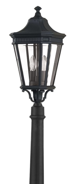 Lampa stojąca zewnętrzna FE-COTSLN4-M-BK Feiss IP44 do parku czarna